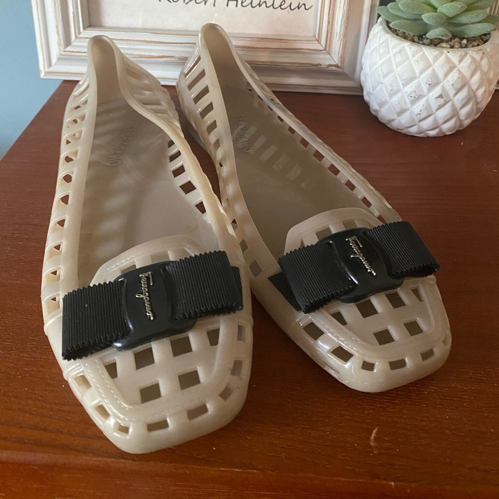 Ferragamo jelly ballet